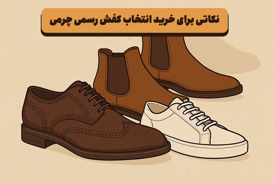 نکاتی برای راهنمایی خرید کفش مردانه