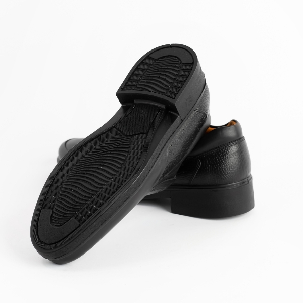 کفش مجلسی مردانه مدل کامرا مشکی ۳
